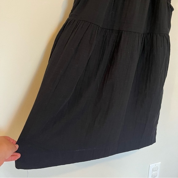 Old Navy Black Cotton Mini Dress - Picture 11 of 12